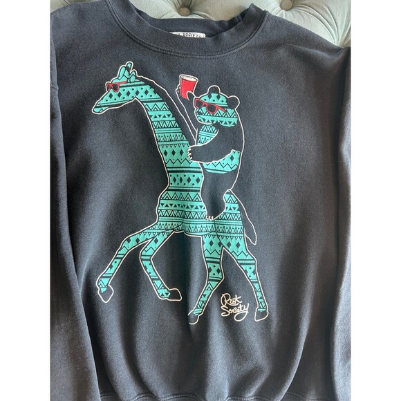 Riot Society Sweatshirt Mens Medium - Picture 2 of 4